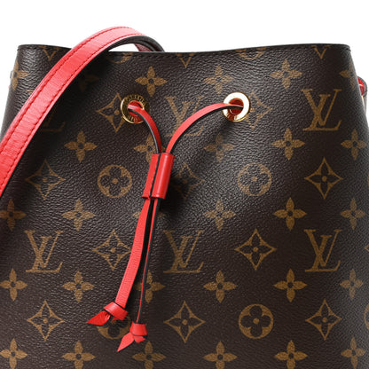 Louis Vuitton Monogram Neonoe MM Coquelicot 8 of 10
