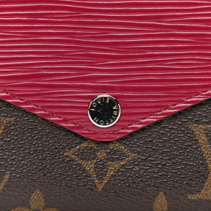 Louis Vuitton Monogram Epi Marie-Lou Long Wallet Fuchsia 6 of 6