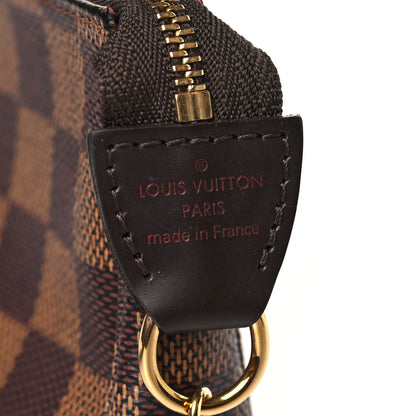 Louis Vuitton Damier Ebene Mini Pochette Accessories 6 of 9