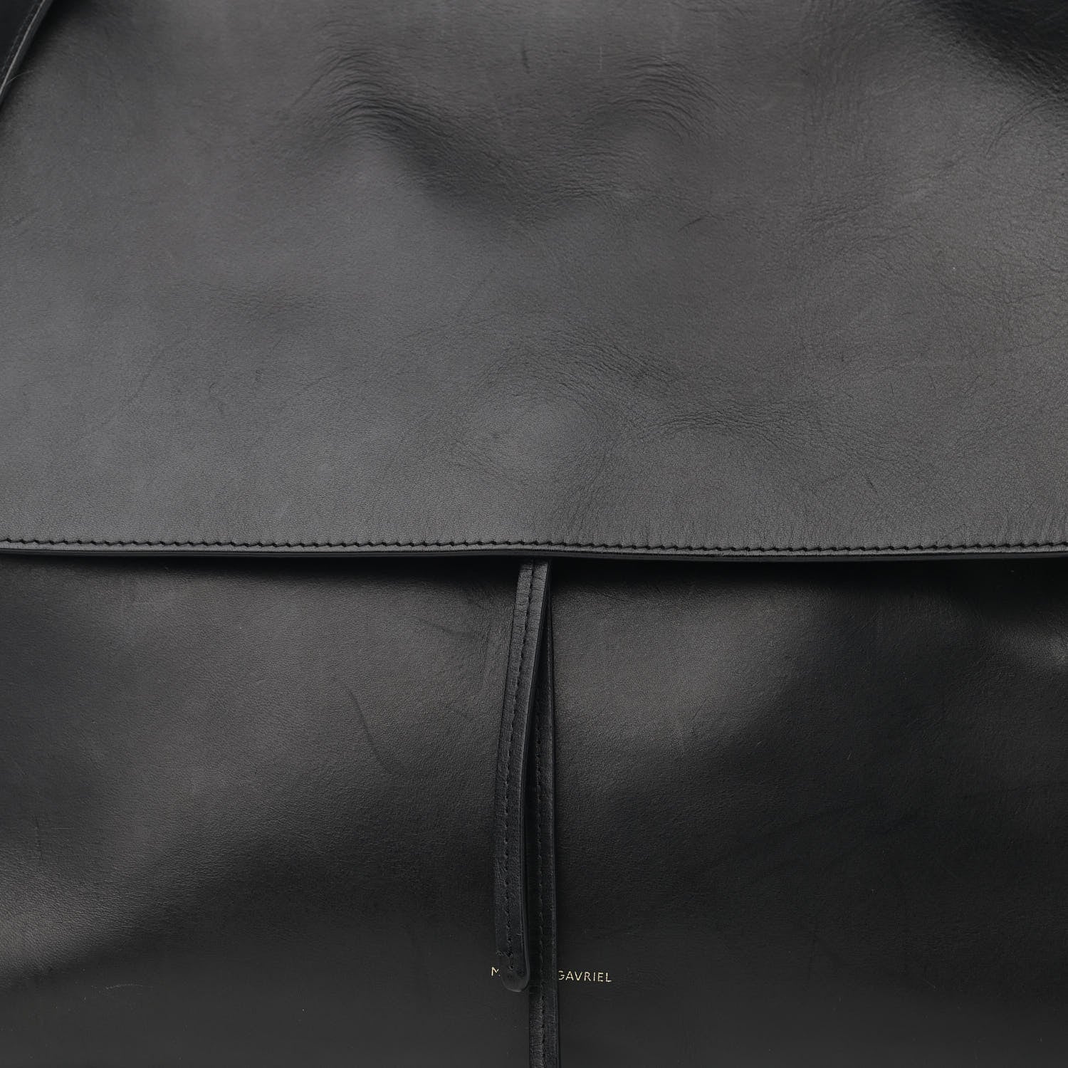 Mansur Gavriel Calfskin Lady Bag Black Flamma 8 of 23