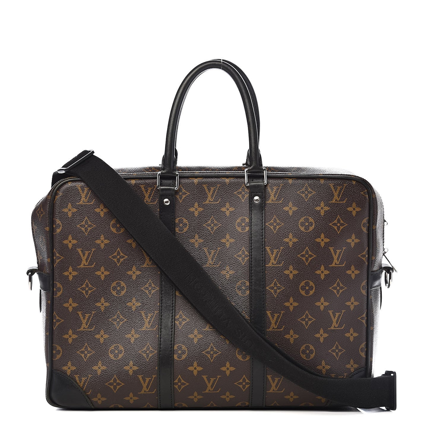 Monogram Macassar Porte-Documents Voyage GM