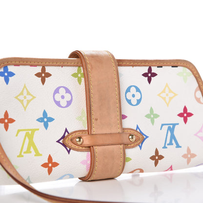 Louis Vuitton Monogram Multicolor Shirley White 10 of 13