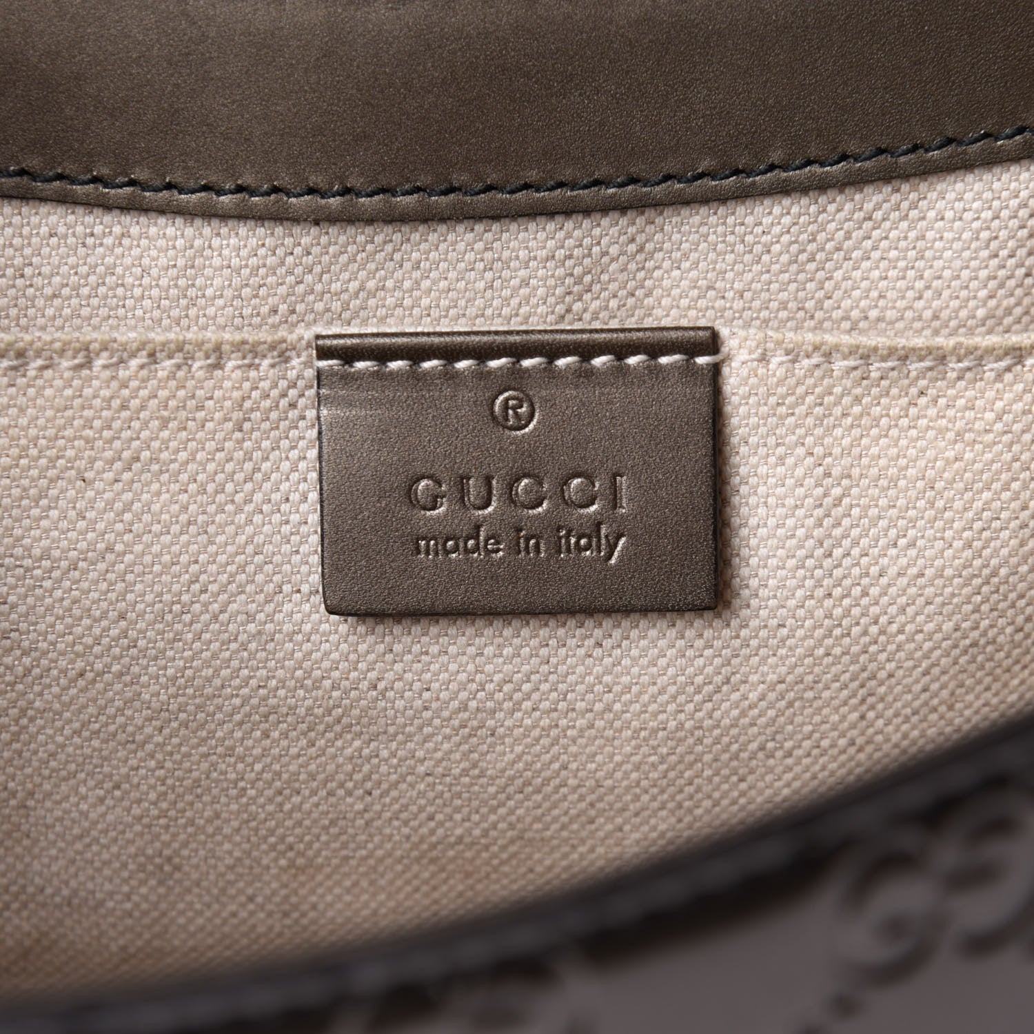 Gucci Shine Guccissima Medium Emily Chain Shoulder Bag Sasso 5 of 10