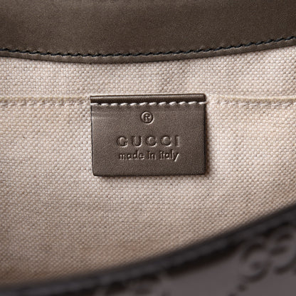 Gucci Shine Guccissima Medium Emily Chain Shoulder Bag Sasso 5 of 10