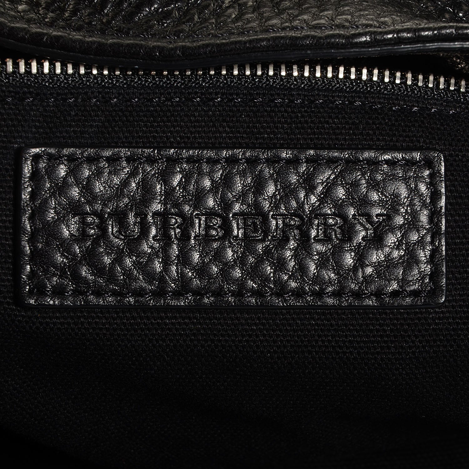 Burberry Leather Brit Studded Medium Susanna Hobo Black 6 of 11