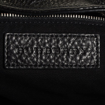 Burberry Leather Brit Studded Medium Susanna Hobo Black 6 of 11
