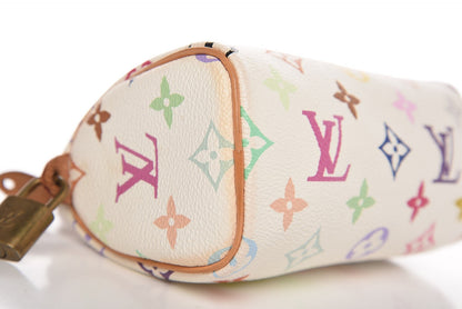 Louis Vuitton Monogram Multicolor Mini Sac HL Speedy White 9 of 14