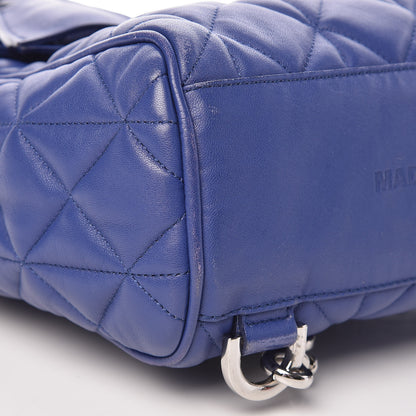 Mulberry Nappa Quilted Mini Cara Delevingne Convertible Bag Indigo 11 of 12