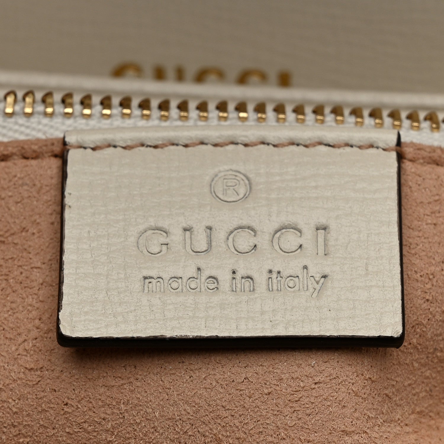 Gucci Azalea Calfskin Horsebit 1955 Shoulder Bag Mystic White 6 of 10