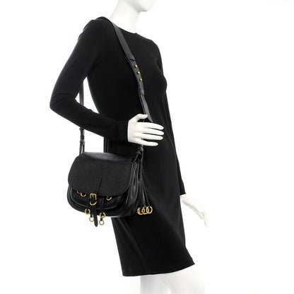 Prada Saffiano Cuir Calf Corsaire Bag Nero Black 2 of 7