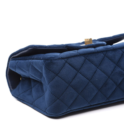 Chanel Velvet Quilted Mini 2.55 Reissue Flap Blue 5 of 9