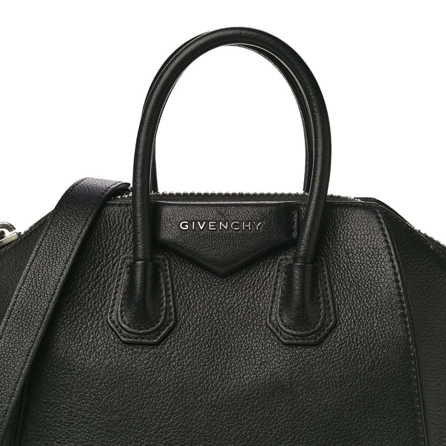 Sugar Goatskin Mini Antigona Black
