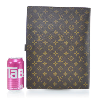 Louis Vuitton Monogram Cover Bloc A4 Agenda w Notepad 2 of 9