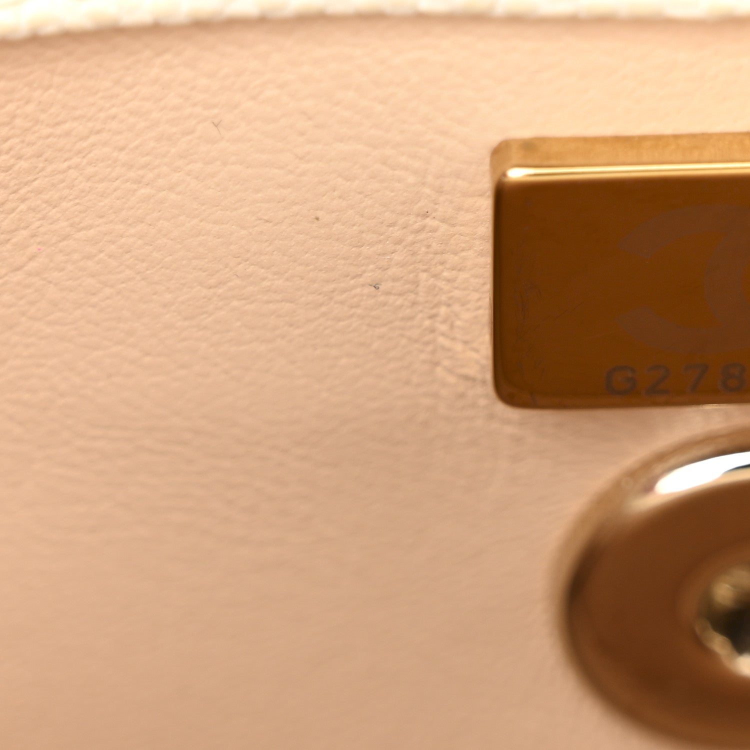 Chanel Caviar Quilted Mini Coco Handle Flap White 7 of 14