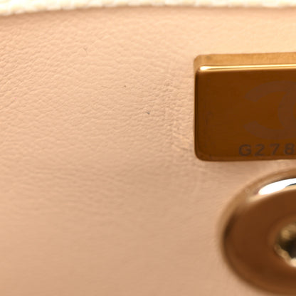 Chanel Caviar Quilted Mini Coco Handle Flap White 7 of 14