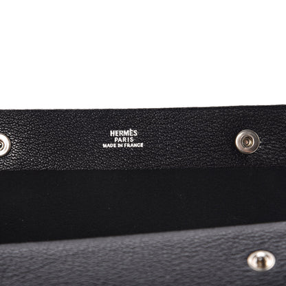 Hermes Chevre Mysore Roll Notebook Black 6 of 9