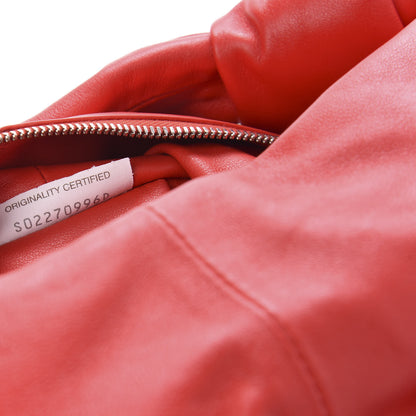 Bottega Veneta Calfskin Mini Double Knot Bag Red 10 of 11