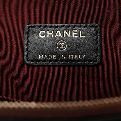 Chanel Lambskin Quilted Medium Flap Cosmetic Case Black 6 of 8