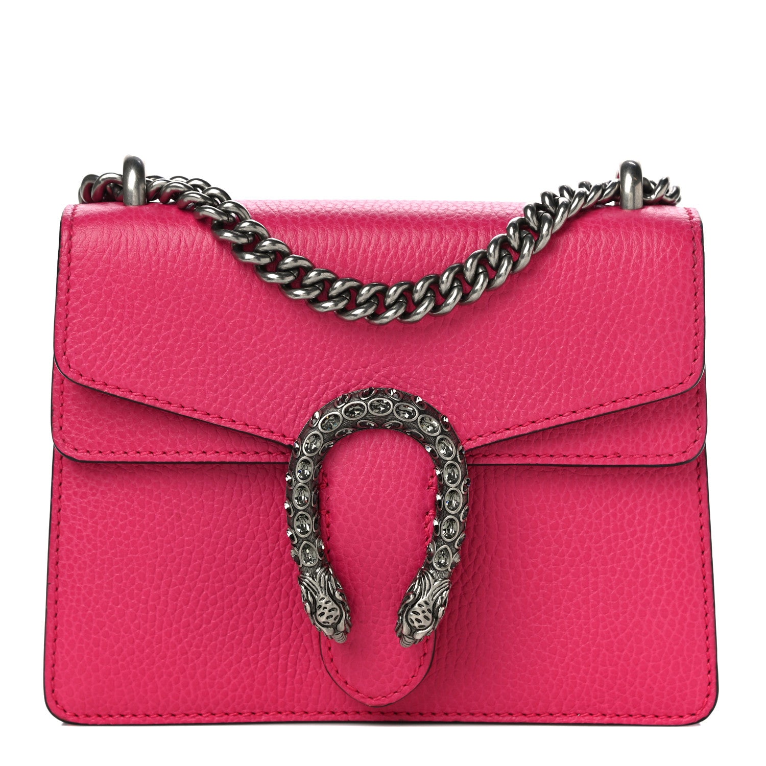 Gucci Calfskin Mini Dionysus Shoulder Bag Box Pink 1 of 13