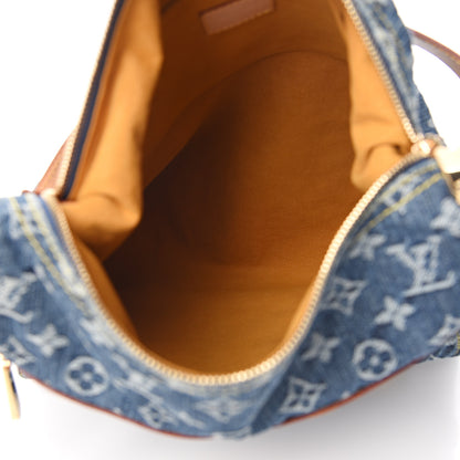 Louis Vuitton Denim Baggy GM Blue 4 of 9