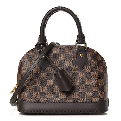 Louis Vuitton Damier Ebene Alma BB 1 of 9
