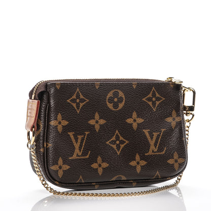 Louis Vuitton Monogram Mini Pochette Accessories 3 of 7