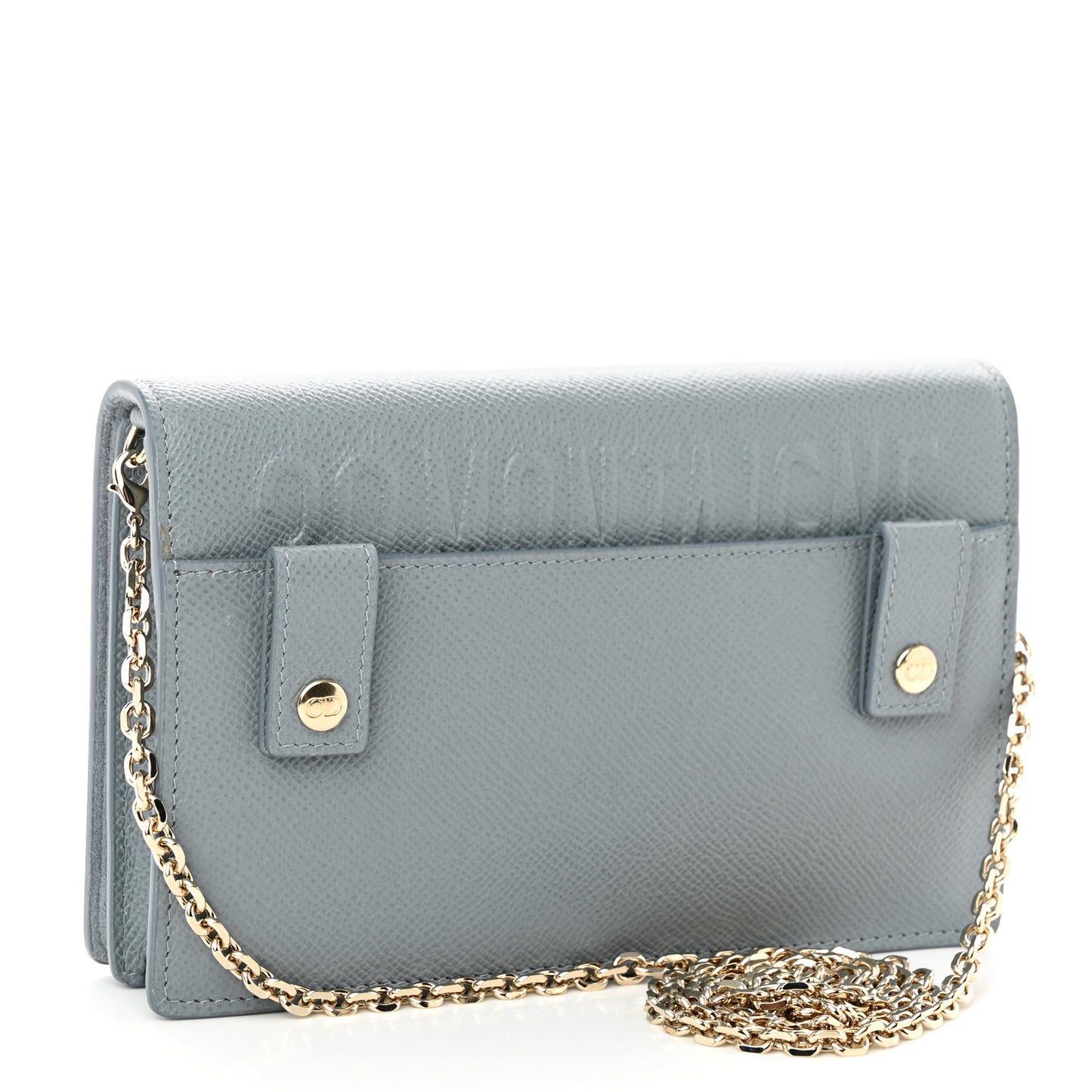 Calfskin 30 Montaigne 2 in 1 Pouch Cloud Blue