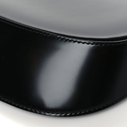 Prada Spazzolato Cleo Shoulder Bag Black 8 of 8