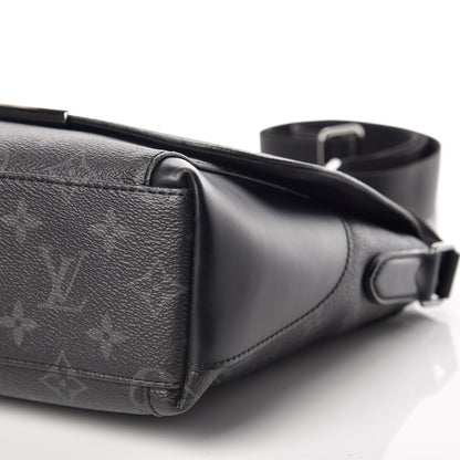 Louis Vuitton Monogram Eclipse Explorer PM Black 6 of 14