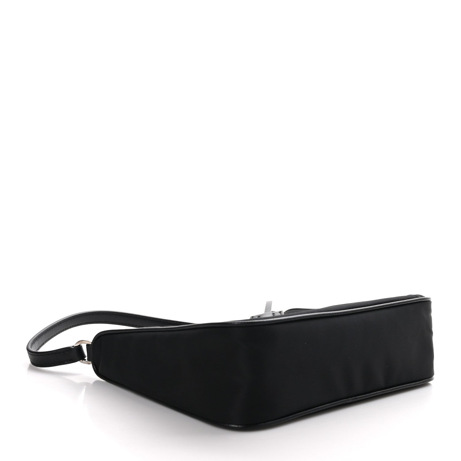 Prada Tessuto Nylon Saffiano Mini Re-Edition 2005 Bag Black 4 of 9