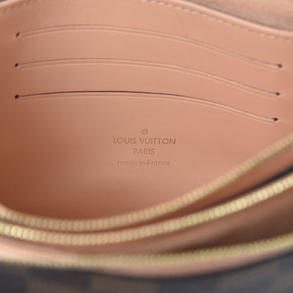 Louis Vuitton Damier Ebene Double Zip Pochette 9 of 12