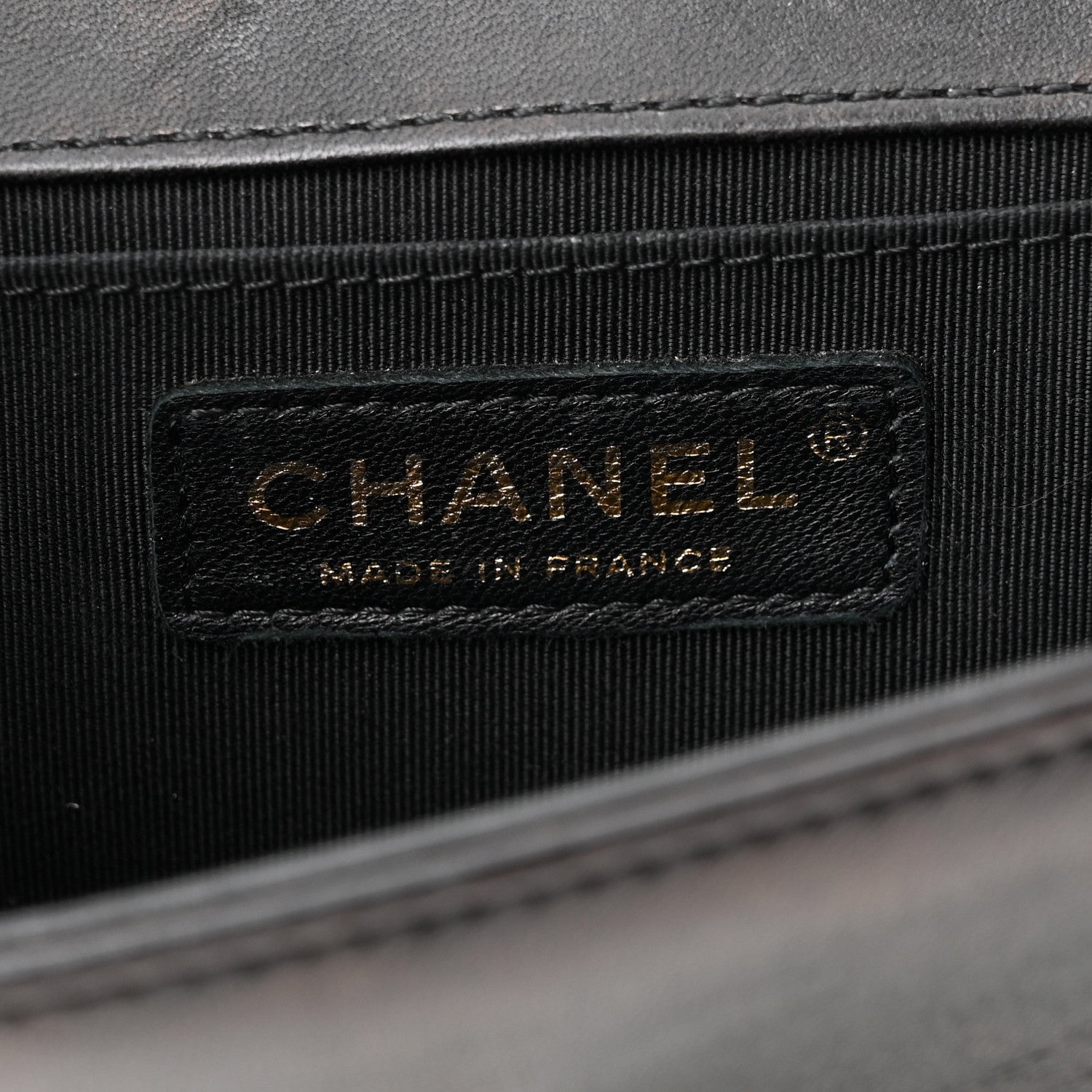 Chanel Lambskin Quilted Small Boy Flap Black 6 of 12