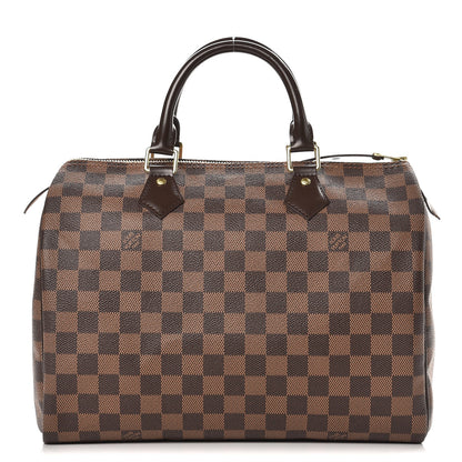 Louis Vuitton Damier Ebene Speedy 30 1 of 9