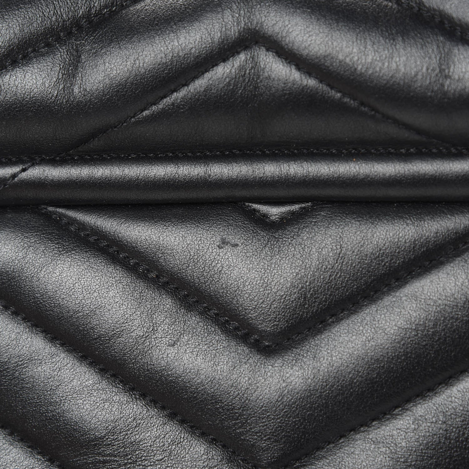 Saint Laurent Calfskin Y Quilted Monogram Medium Loulou Chain Satchel Black 17 of 17