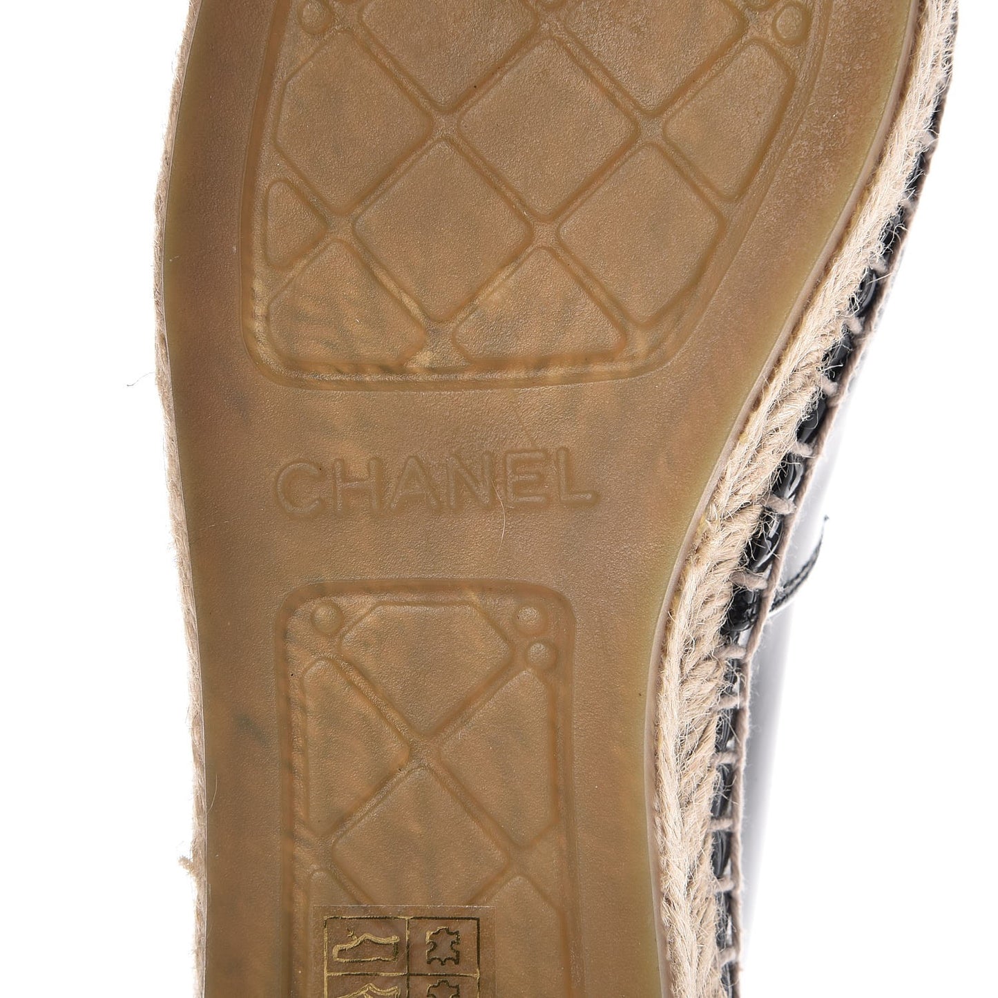 Patent CC Espadrilles 36 Black