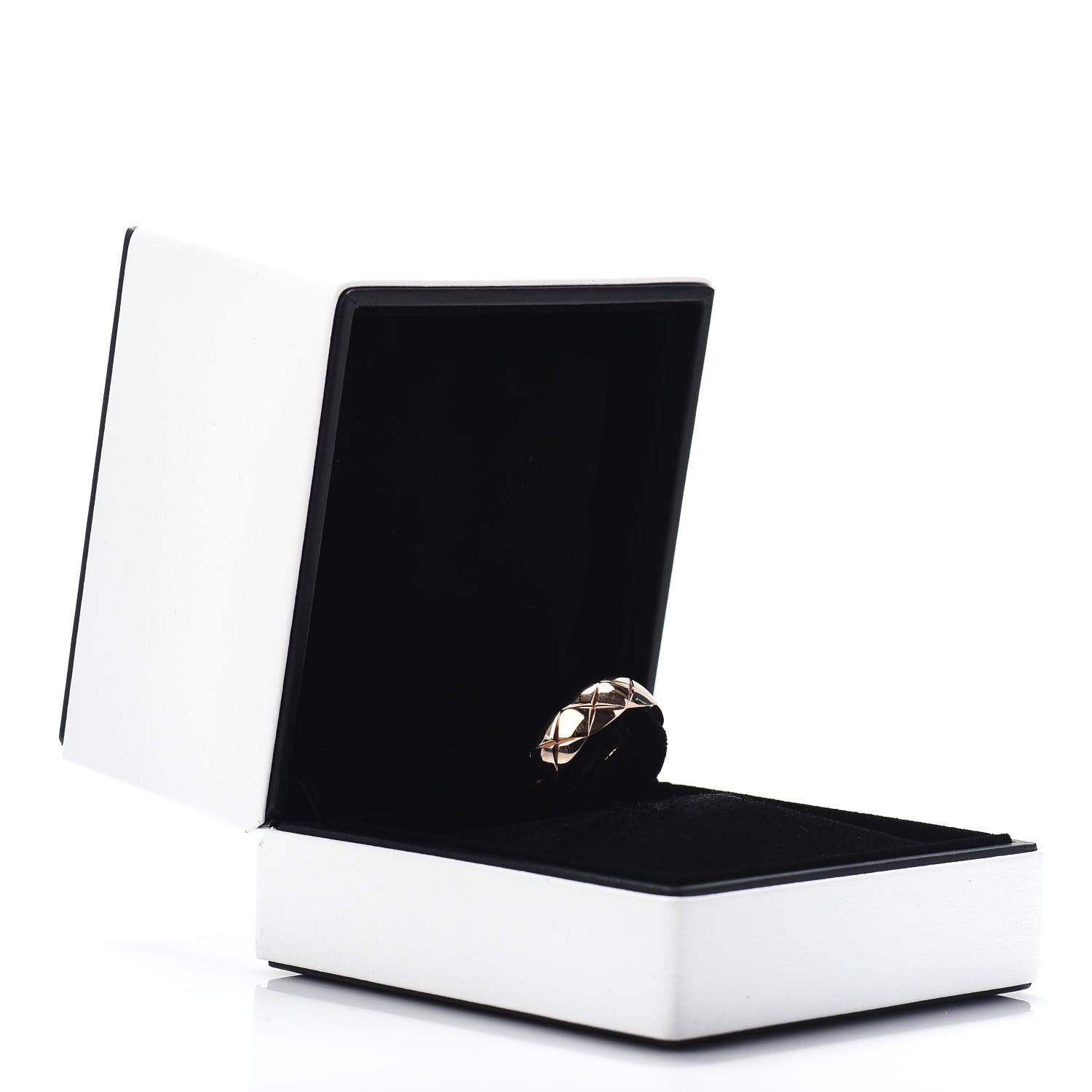 Chanel 18K Beige Gold Small Coco Crush Ring 54 7 6 of 6