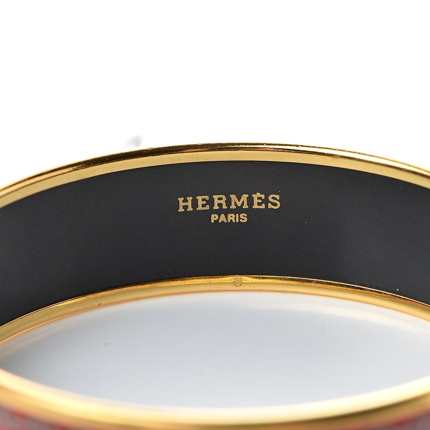 Enamel Printed Wide Chaine d'Ancre Bracelet 70