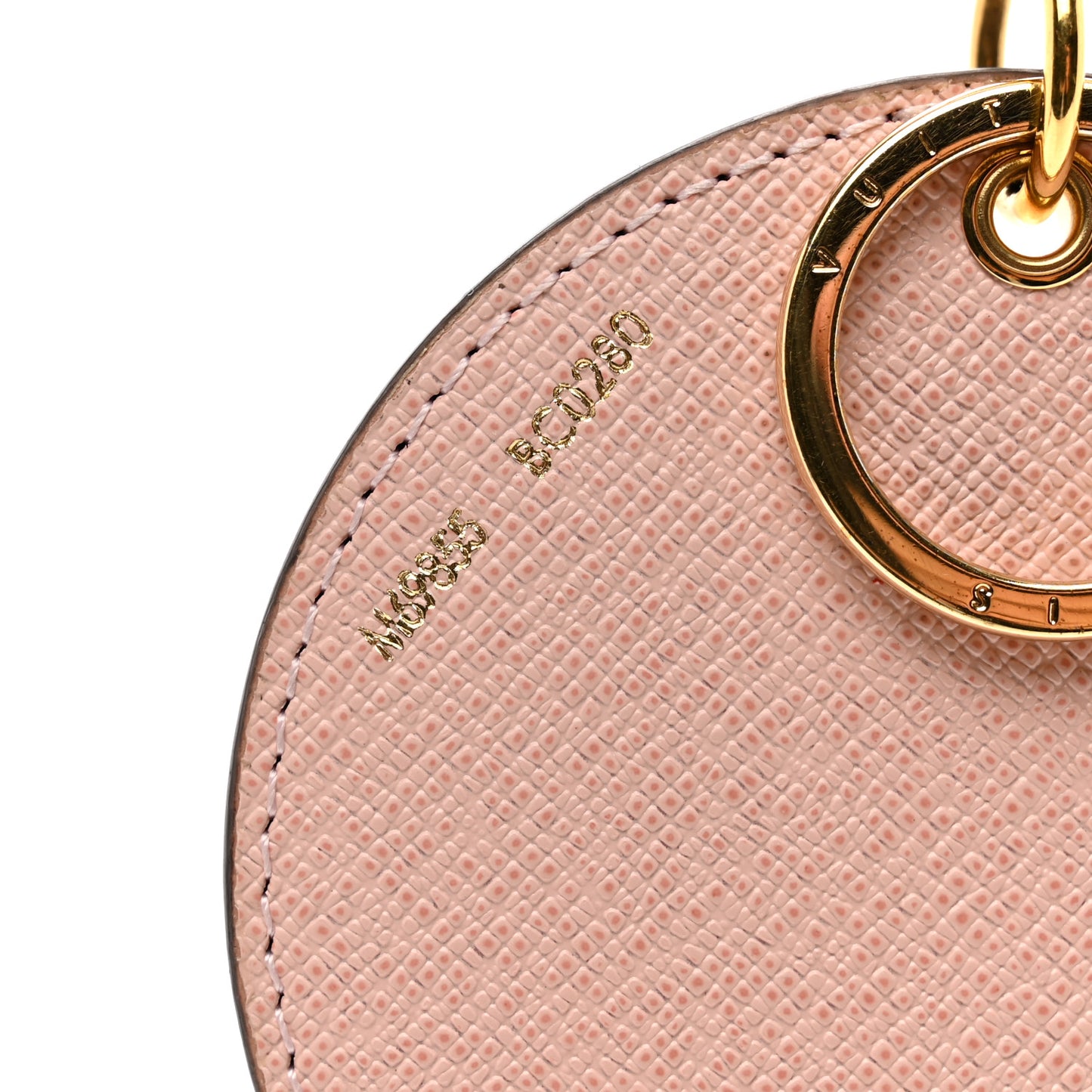 Monogram 2020 Christmas Animation Big Wheel Bag Charm Key Ring Rose Ballerine
