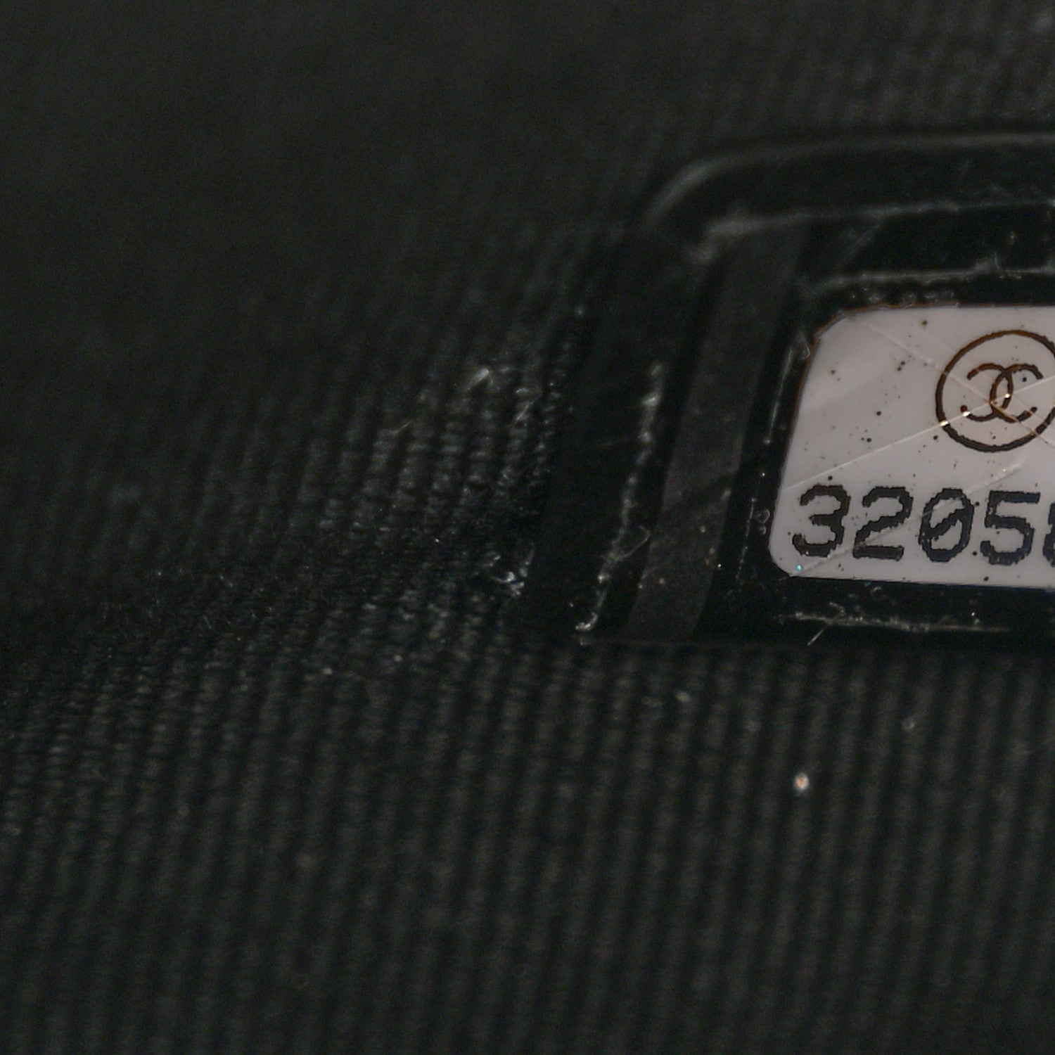 Chanel Caviar Quilted Crystal Zip Card Holder Wallet Black 7 of 8