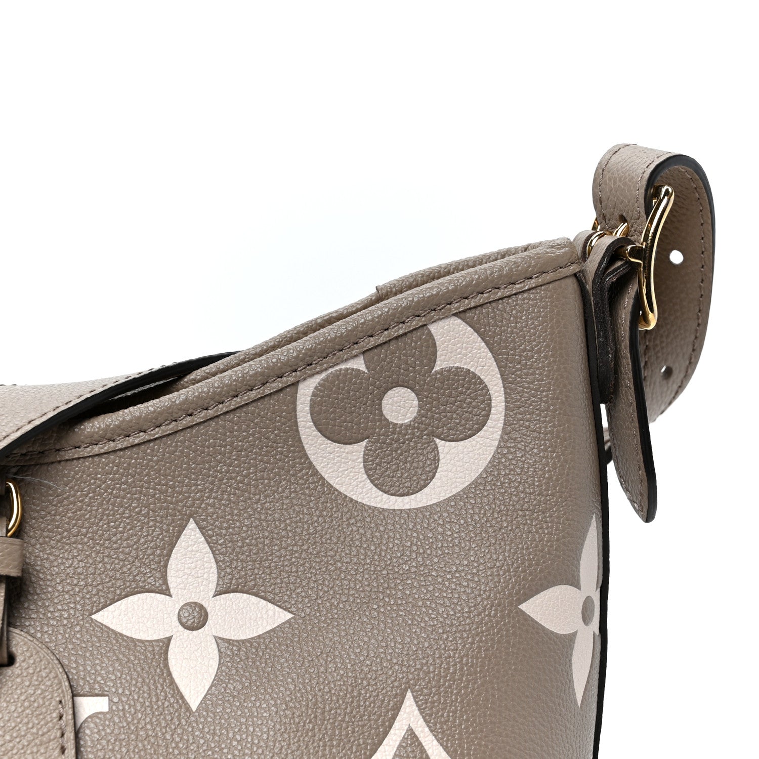Louis Vuitton Empreinte Monogram Giant CarryAll PM Tourterelle Creme 9 of 11