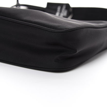 Prada Tessuto Nylon Mini Re-Edition 2000 Bag Black 9 of 9