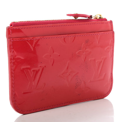 Louis Vuitton Vernis Key Pouch Rose Pop 4 of 10