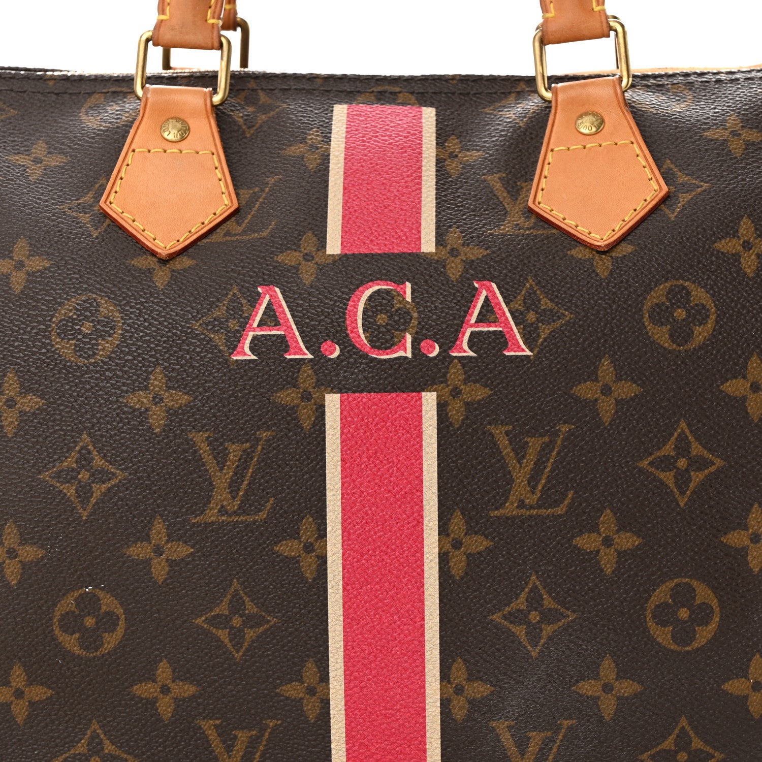 Louis Vuitton Monogram My LV Heritage Speedy 30 Fuchsia Ivory 8 of 13