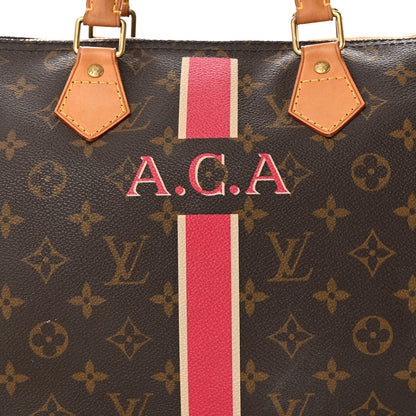 Louis Vuitton Monogram My LV Heritage Speedy 30 Fuchsia Ivory 8 of 13