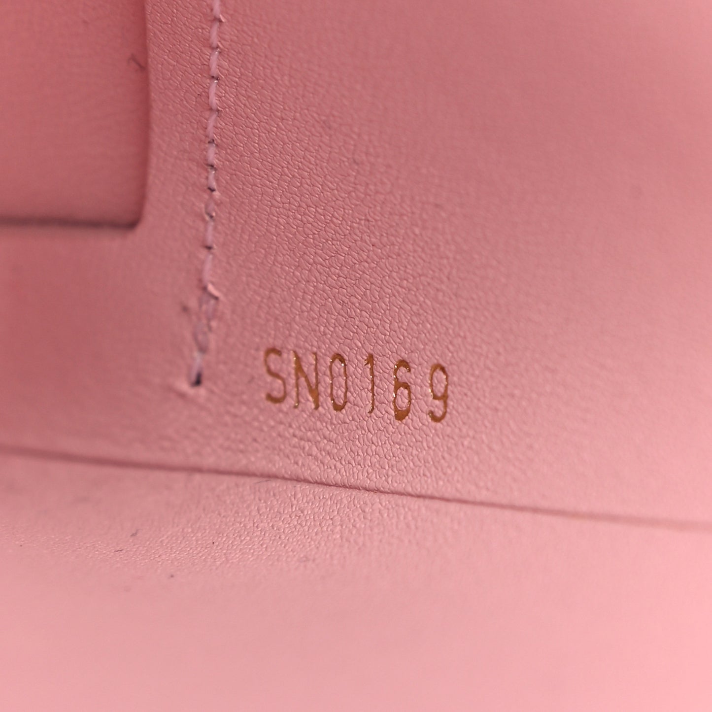 Monogram Large Kirigami Pochette Insert Rose Ballerine
