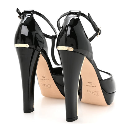 Christian Dior Patent Miss Dior II Pumps 36 Black 5 of 9