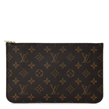 Louis Vuitton Monogram Neverfull MM GM Pochette 1 of 11