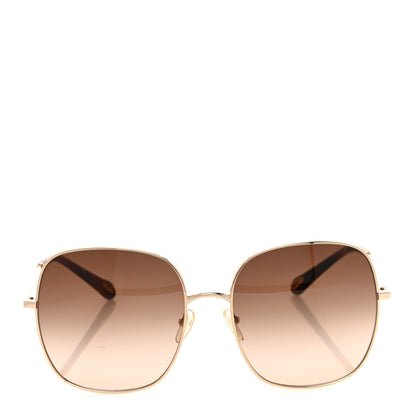 Chloe Square Sunglasses CE172S Gold Brown 2 of 7