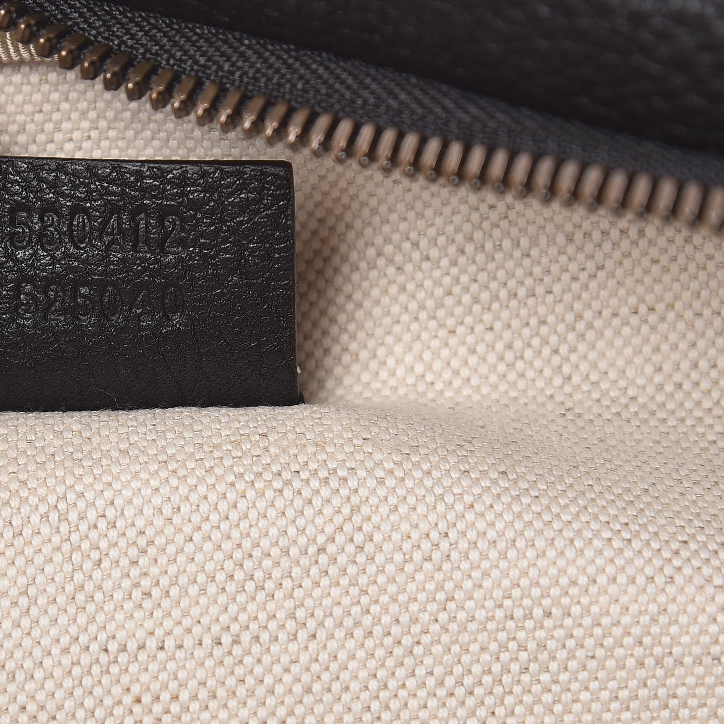 Grained Calfskin Logo Belt Bag Black