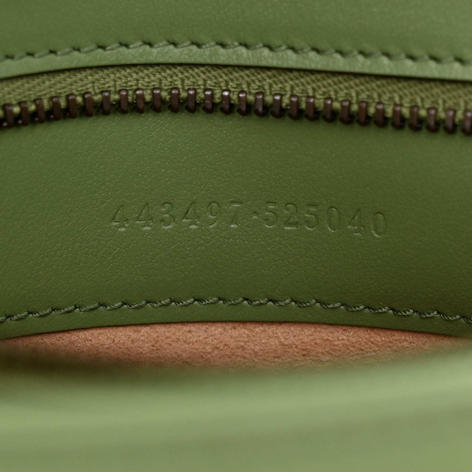 Gucci Calfskin Matelasse Small GG Marmont Shoulder Bag Salamander Green 7 of 10